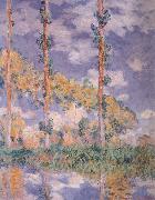 Claude Monet Three Trees Spain oil painting artist